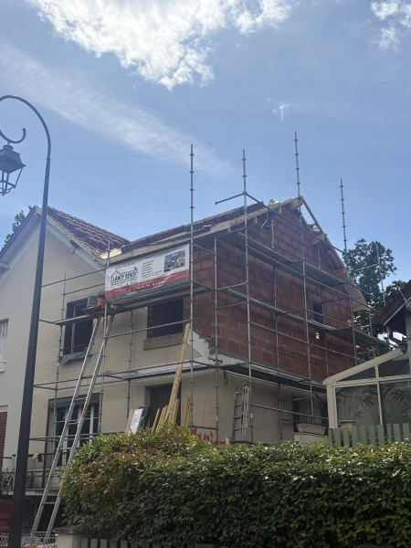 Surélévation d’une maison Avec comble aménagé à antony